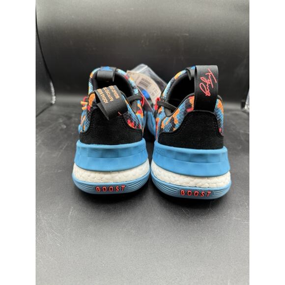 Adidas Trae Young 1 Pixel Basketball Sneakers Black Sky Blue Size 10 main image 13
